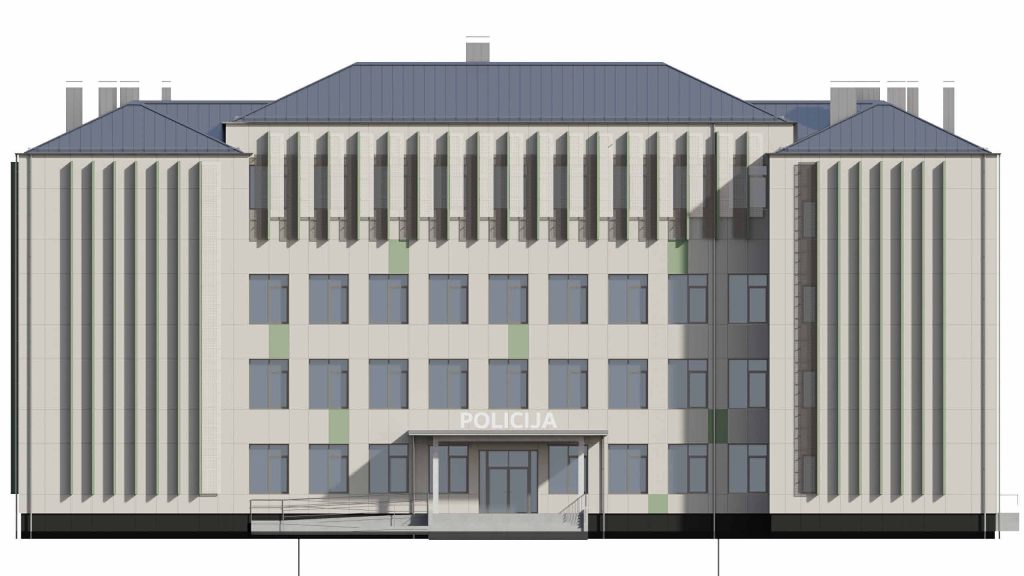 Rīgas pašvaldības policijas vienotās vadības centrs (Lēdurgas iela 26) - Administratiivne - visuaalne