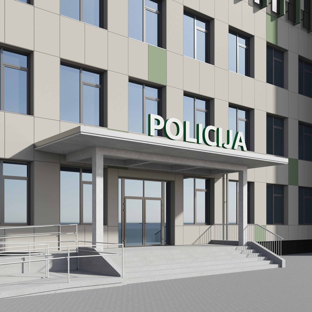 Rīgas pašvaldības policijas vienotās vadības centrs (Lēdurgas iela 26) - Administratiivne - visuaalne