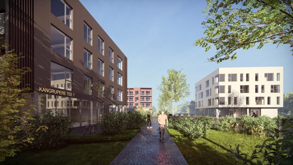 Arcojärve (Paldiski mnt 124b / Pikaliiva 13) - Korterelamu, Büroohoone, Muu äri, Ridaelamu - visuaalne