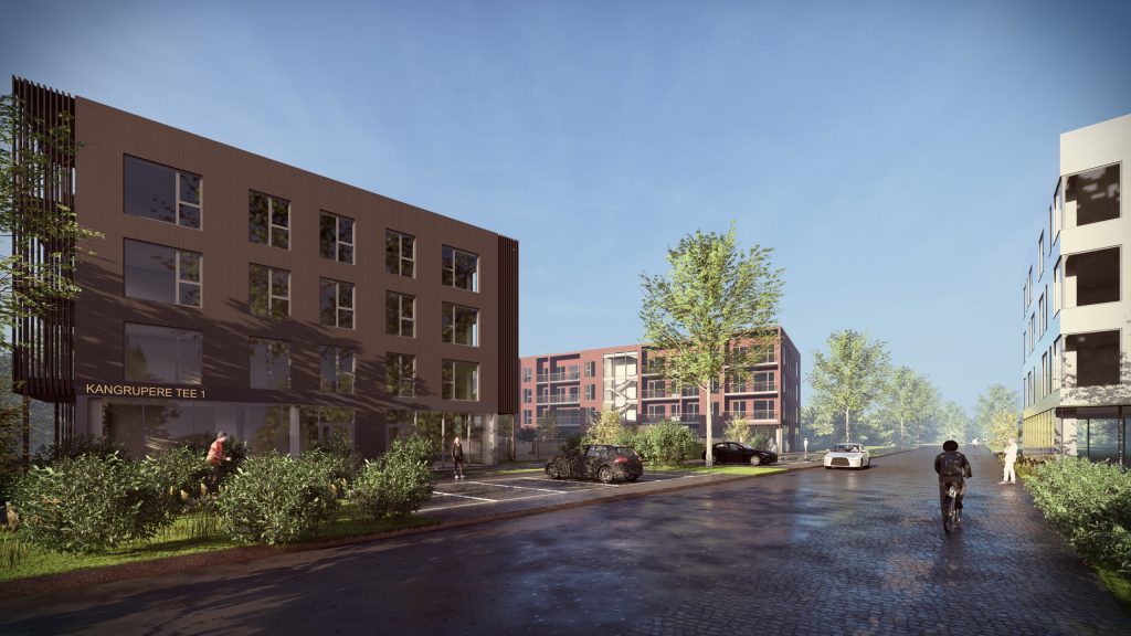 Arcojärve (Paldiski mnt 124b / Pikaliiva 13) - Korterelamu, Büroohoone, Muu äri, Ridaelamu - visuaalne