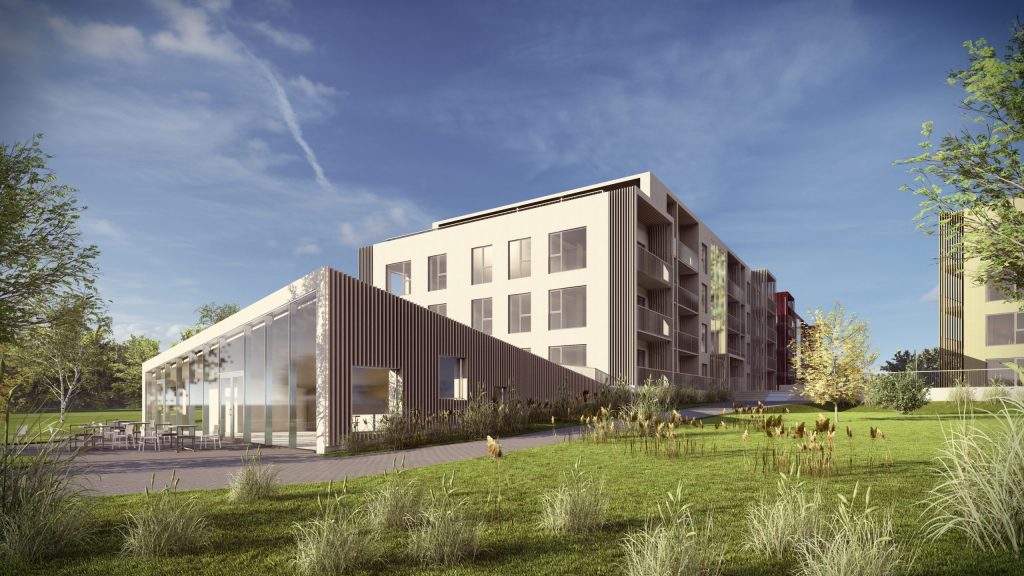 Arcojärve (Paldiski mnt 124b / Pikaliiva 13) - Korterelamu, Büroohoone, Muu äri, Ridaelamu - visuaalne