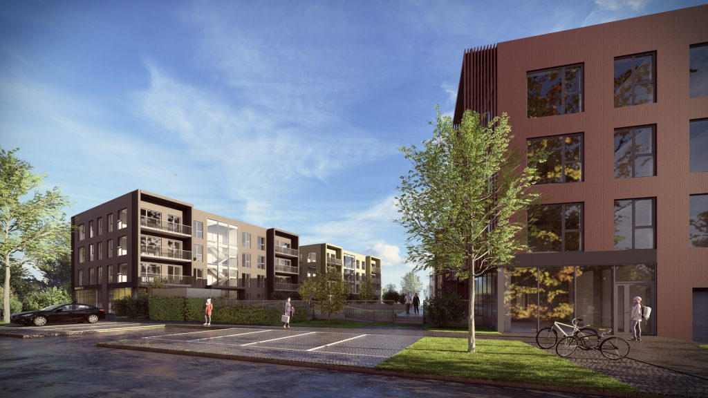 Arcojärve (Paldiski mnt 124b / Pikaliiva 13) - Korterelamu, Büroohoone, Muu äri, Ridaelamu - visuaalne