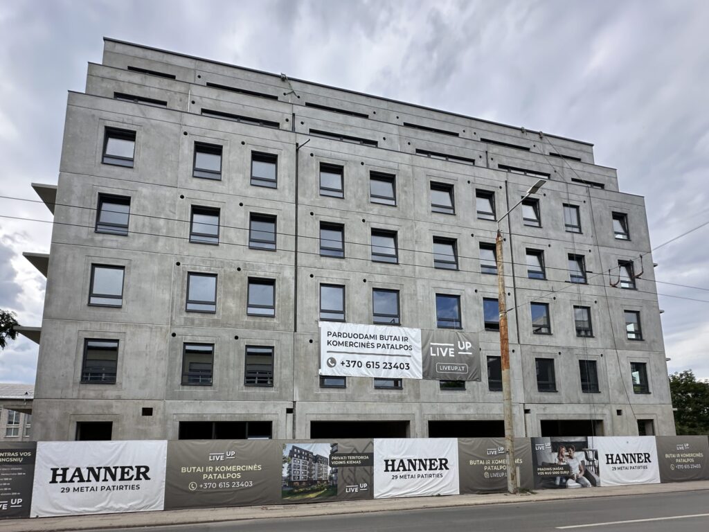 Liveup 2 etapas (Naugarduko g. 62) - Multi apartment - construction photos