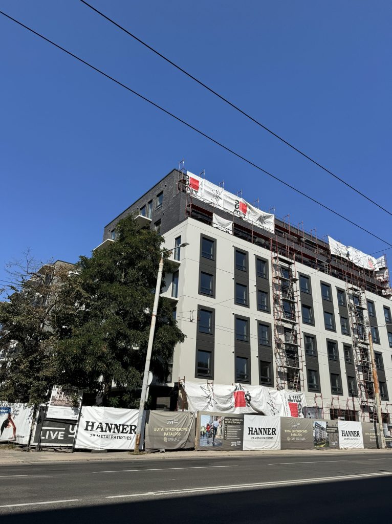 Liveup 2 etapas (Naugarduko g. 62) - Multi apartment - construction photos