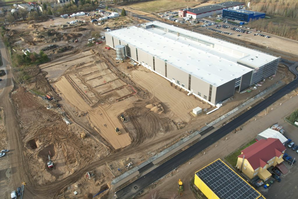 Teltonika High Tech Hill 2 etapas (elektronikos surinkimo gamykla) (Svylos g. 16) - Light manufacturing - construction photos