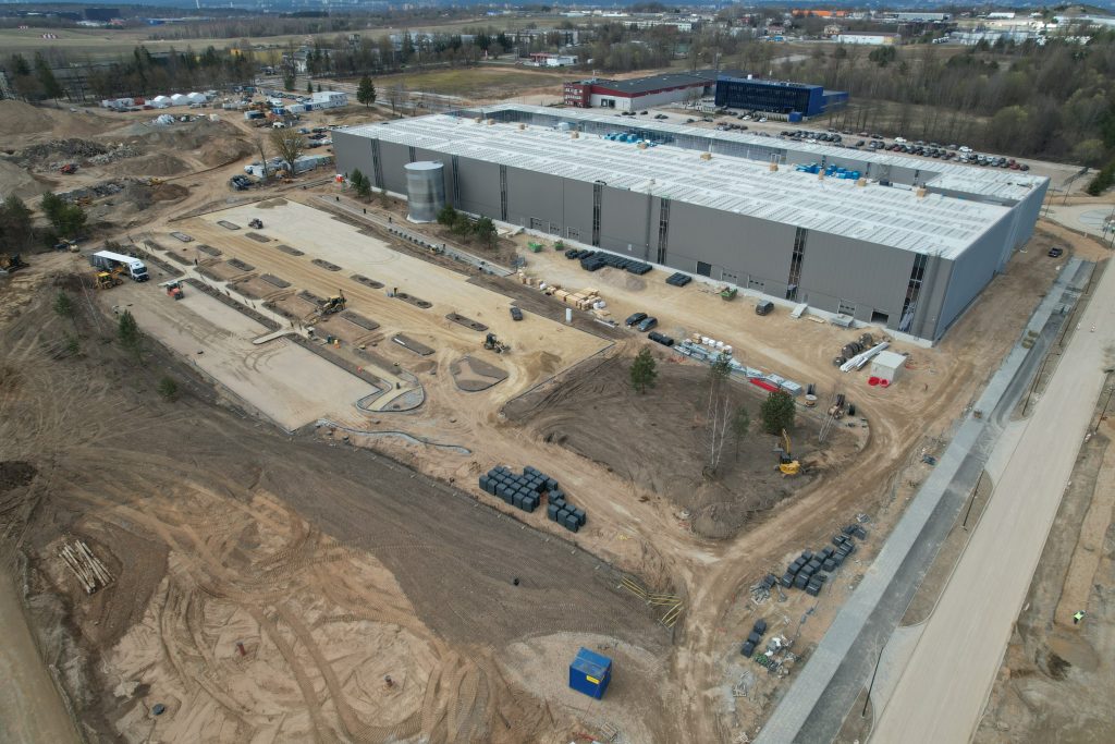 Teltonika High Tech Hill 2 etapas (elektronikos surinkimo gamykla) (Svylos g. 16) - Light manufacturing - construction photos