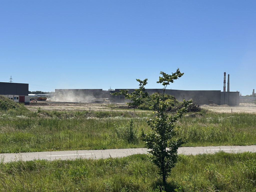 UAB “ Švyturys - Utenos alus” produkcijos sandėlis (Tilžės g. 74) - Warehouse / Distribution center - construction photos
