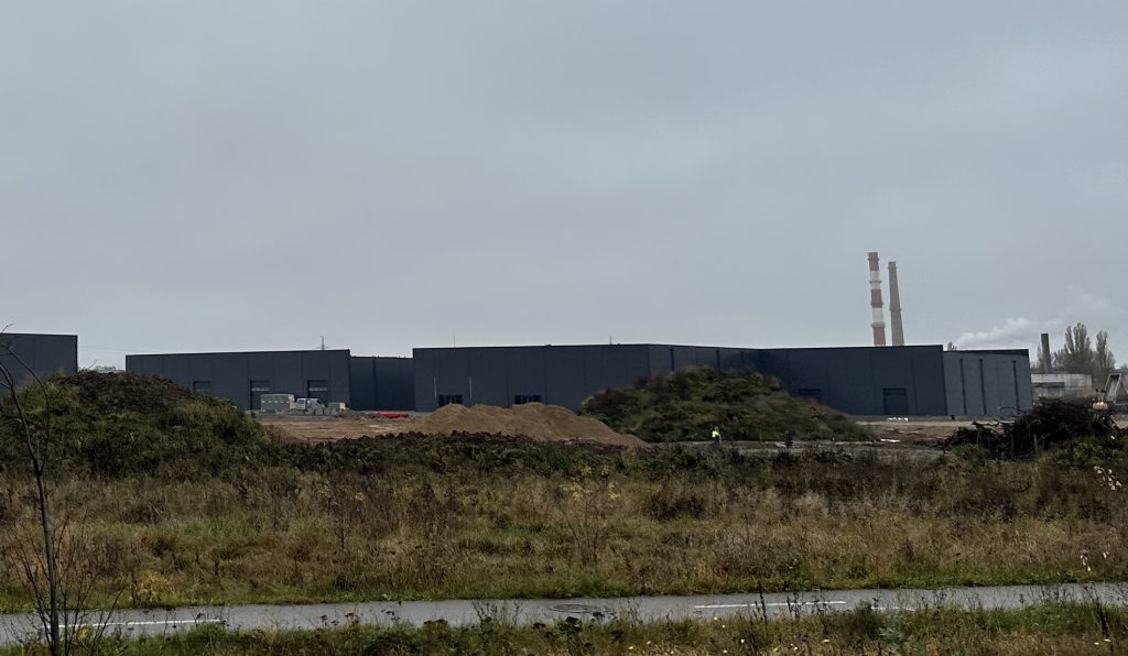 UAB “ Švyturys - Utenos alus” produkcijos sandėlis (Tilžės g. 74) - Warehouse / Distribution center - construction photos