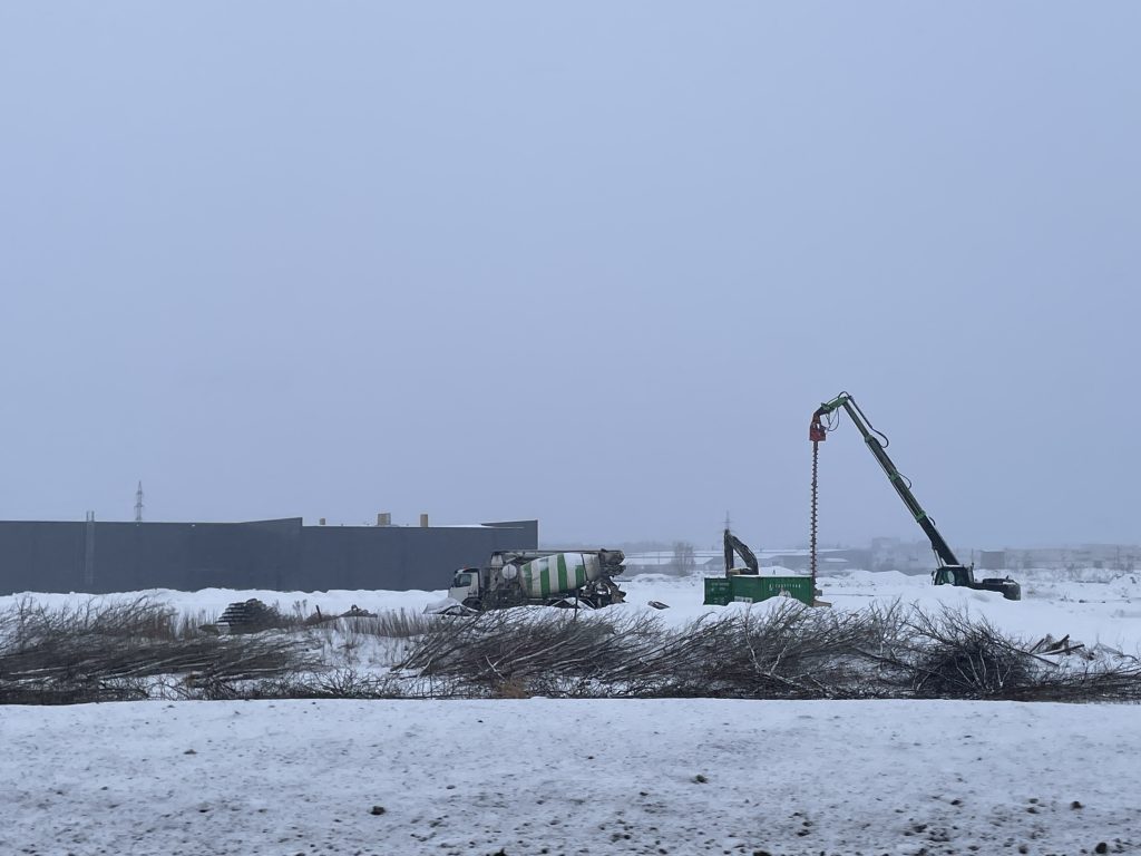 UAB “ Švyturys - Utenos alus” produkcijos sandėlis (Tilžės g. 74) - Warehouse / Distribution center - construction photos