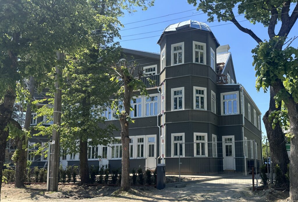 Panemunės vila (Gailutės g. 28) - Multi apartment - construction photos