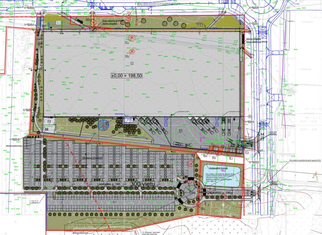 Teltonika High Tech Hill 2 etapas (elektronikos surinkimo gamykla) (Svylos g. 16) - Light manufacturing - visualization