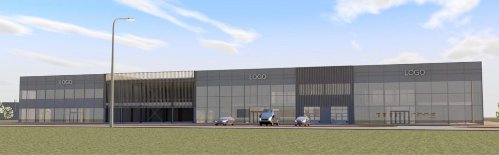 UAB “ Švyturys - Utenos alus” produkcijos sandėlis (Tilžės g. 74) - Warehouse / Distribution center - visualization