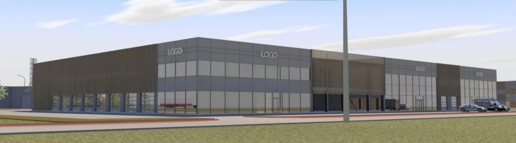 UAB “ Švyturys - Utenos alus” produkcijos sandėlis (Tilžės g. 74) - Warehouse / Distribution center - visualization