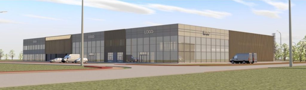 UAB “ Švyturys - Utenos alus” produkcijos sandėlis (Tilžės g. 74) - Warehouse / Distribution center - visualization
