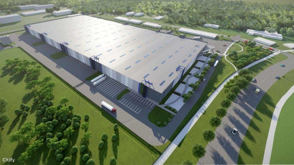 JYSK loģistikas centrs (Ulbrokas iela 48) - Warehouse / Distribution center - visualization