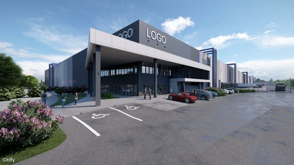 JYSK loģistikas centrs (Ulbrokas iela 48) - Warehouse / Distribution center - visualization