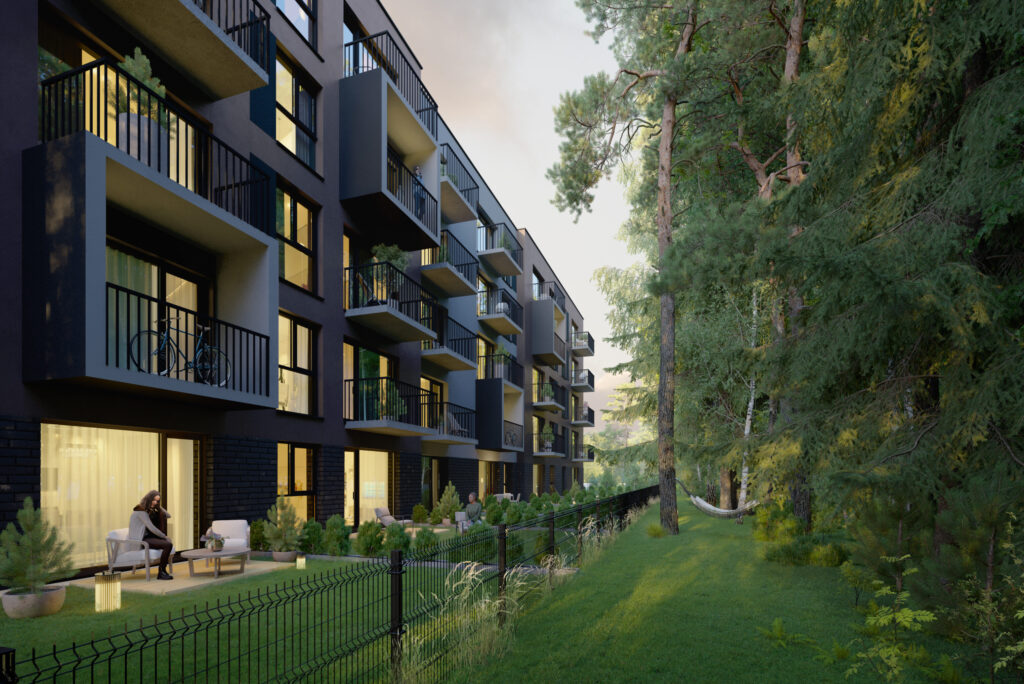 Visi savi (Visorių g. 10) - Multi apartment - visualization