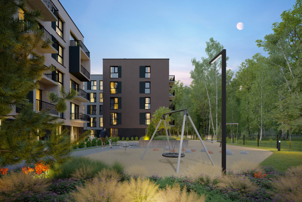 Visi savi (Visorių g. 10) - Multi apartment - visualization