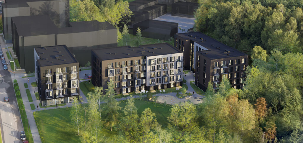 Visi savi (Visorių g. 10) - Multi apartment - visualization