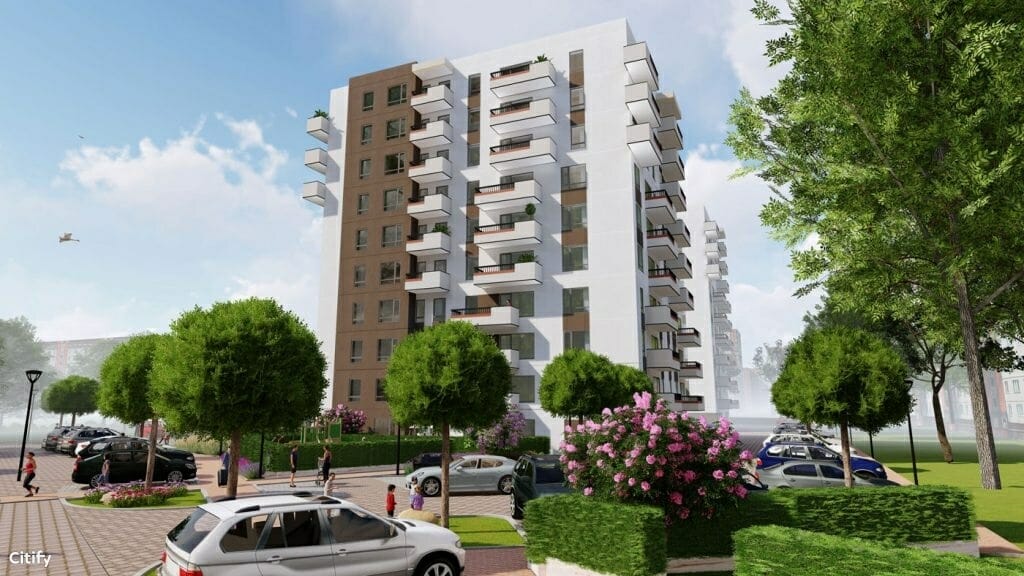 Deglava Gleznotāju rezidences - 3. kārta - "Dali" ēka (Dravnieku iela 3 k-3) - Multi apartment - visualization