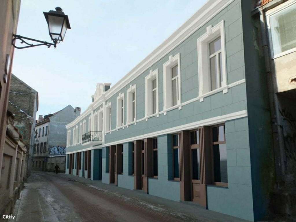 Vilniaus žydų kultūros įstaigų pastatas (Holokausto muziejus) (Žemaitijos g. 4) - Museum - visualization