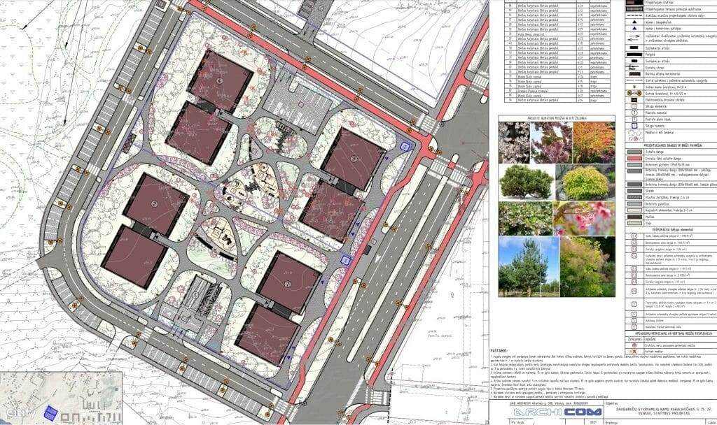 Vyšnios 1 etapas (Karaliaučiaus g. 25, 27) - Multi apartment - visualization