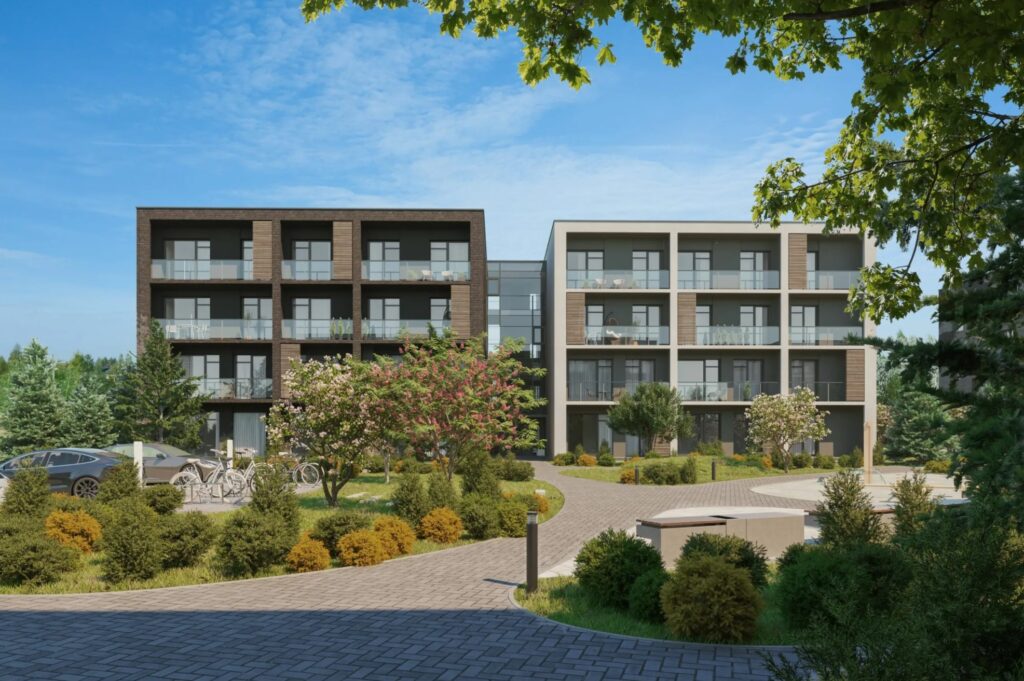 Vyšnios 1 etapas (Karaliaučiaus g. 25, 27) - Multi apartment - visualization