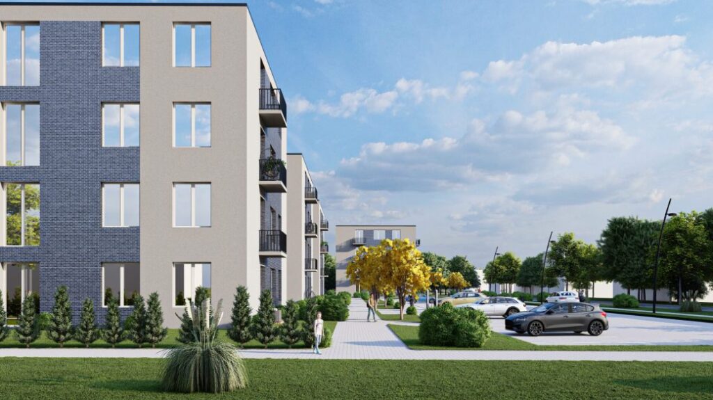 Akacijų Aveniu 1 etapas (Akacijų g. 15) - Multi apartment - visualization