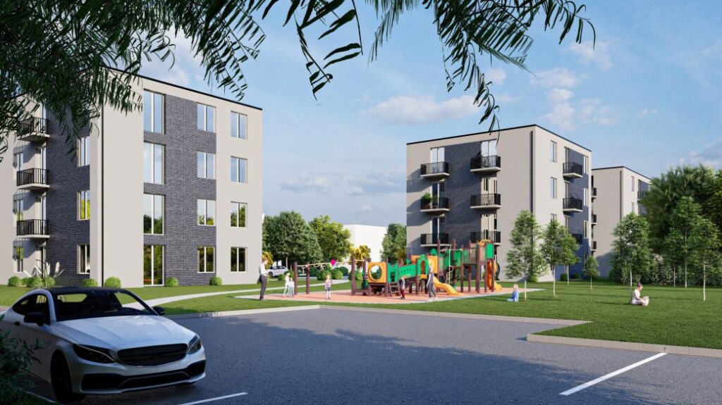 Akacijų Aveniu 1 etapas (Akacijų g. 15) - Multi apartment - visualization