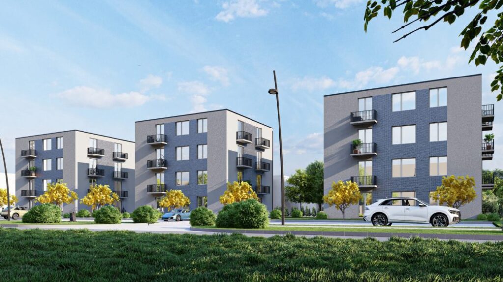 Akacijų Aveniu 1 etapas (Akacijų g. 15) - Multi apartment - visualization