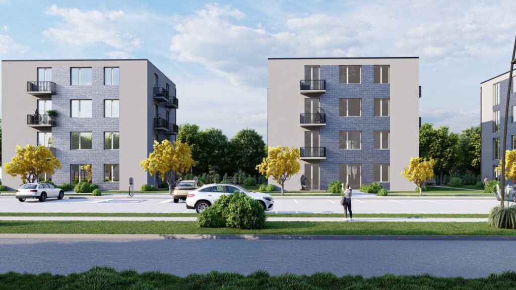 Akacijų Aveniu 1 etapas (Akacijų g. 15) - Multi apartment - visualization