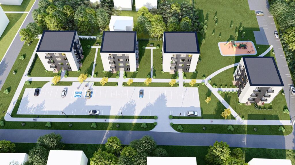 Akacijų Aveniu 1 etapas (Akacijų g. 15) - Multi apartment - visualization