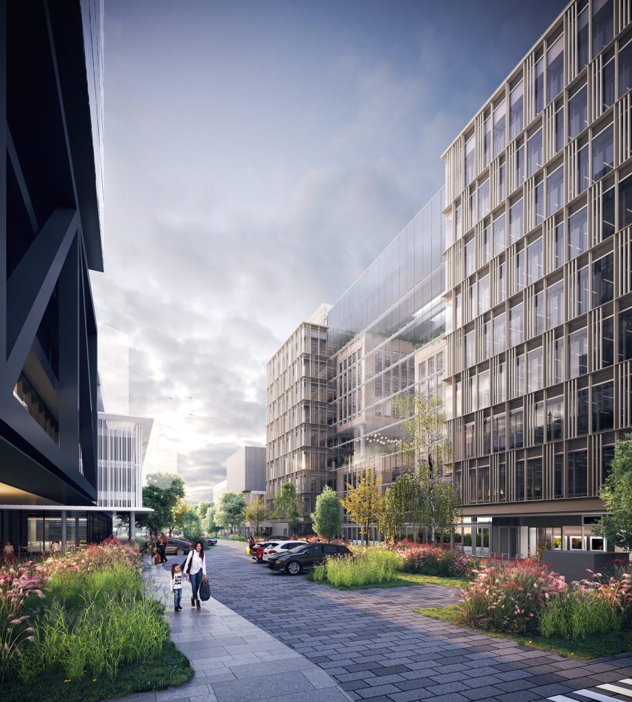 Preses Nama Kvartāls - 4. kārta (Balasta dambis 2) - Büroohoone - visuaalne