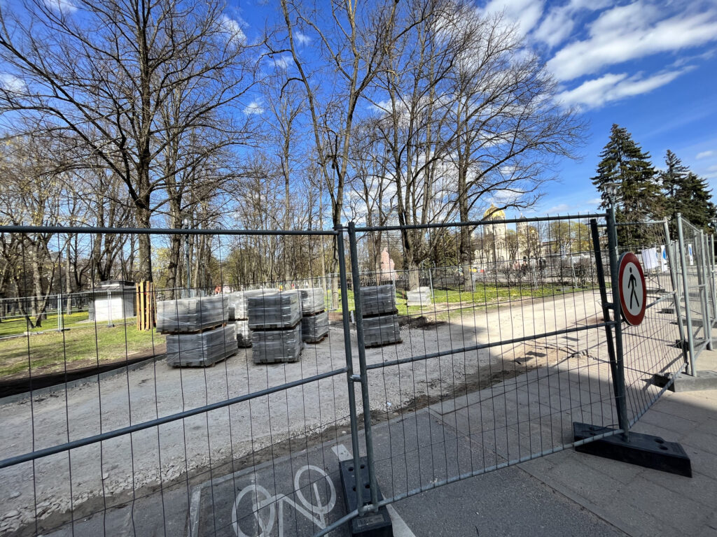 Esplanādes seguma atjaunošana 1., 2. un 7. zona (Esplanādes parks) - Parks - būvdarbu attēli