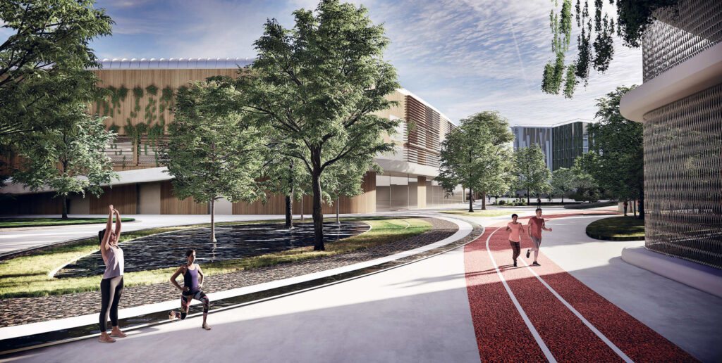 Latvijas Universitātes Akadēmiskais centrs (Jelgavas iela 1, Vienības gatve 3, 5, 7, 7a) - Aukštesniojo ar aukštojo mokslo įstaiga - vizualizacija