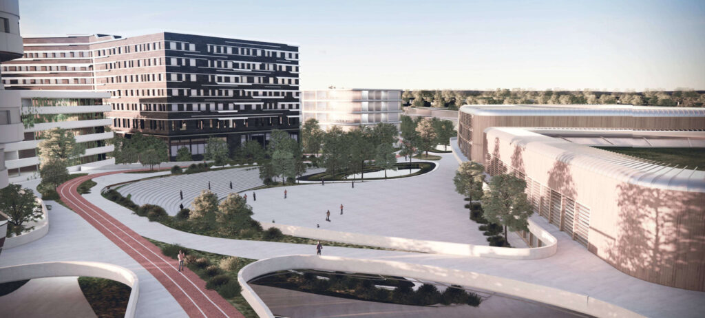 Latvijas Universitātes Akadēmiskais centrs (Jelgavas iela 1, Vienības gatve 3, 5, 7, 7a) - Aukštesniojo ar aukštojo mokslo įstaiga - vizualizacija