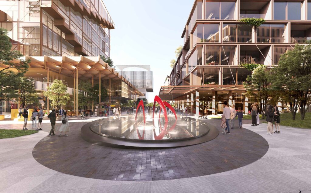 Verslo trikampio konversija (J. Jasinskio g. 16E, 16F) - Multi apartment, Office center - visualization