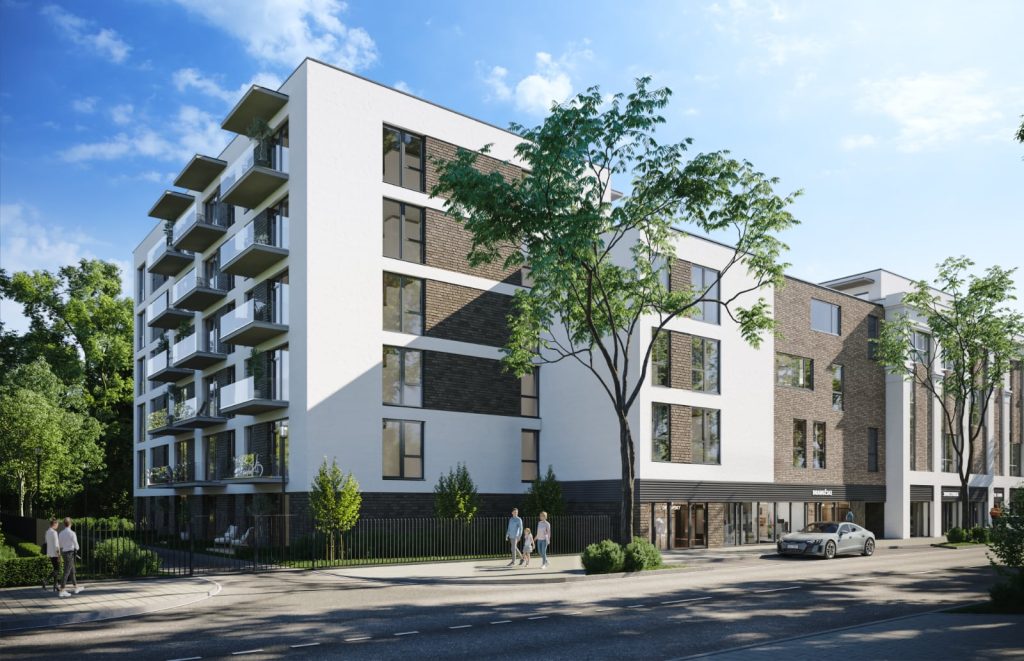 Naujamiesčio trio (Panerių g. 34) - Daudzdzīvokļu nams - vizualizācija