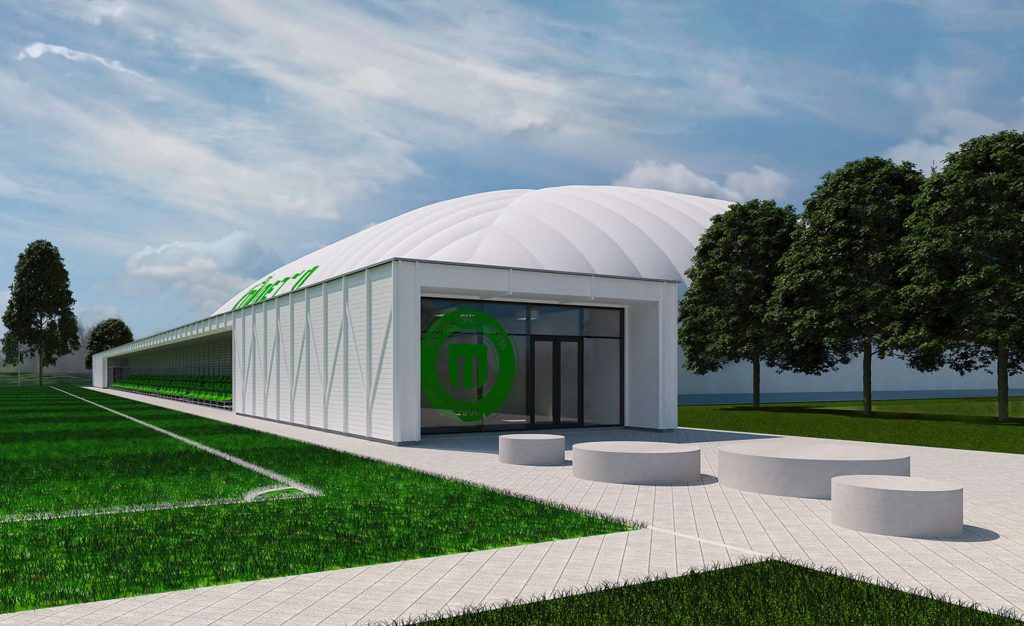 Futbola kluba FS Metta kluba treniņu centrs (Sāremas iela 1D) - Spordiväljak - visuaalne