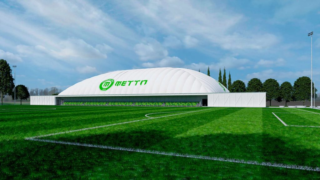 Futbola kluba FS Metta kluba treniņu centrs (Sāremas iela 1D) - Spordiväljak - visuaalne