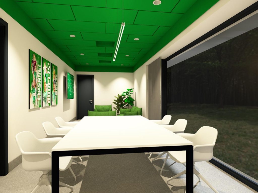 Futbola kluba FS Metta kluba treniņu centrs (Sāremas iela 1D) - Spordiväljak - visuaalne