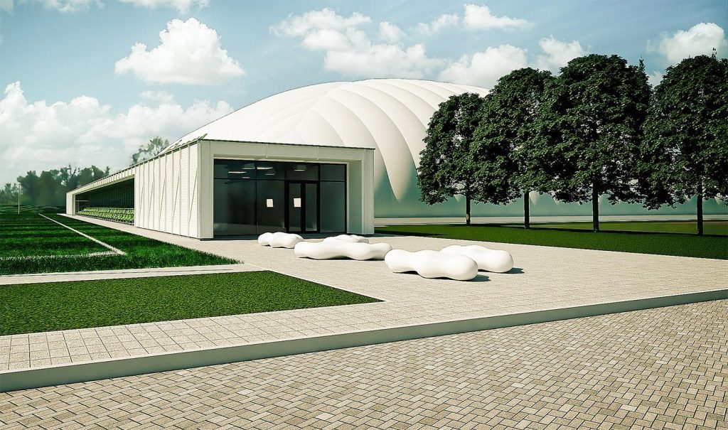 Futbola kluba FS Metta kluba treniņu centrs (Sāremas iela 1D) - Spordiväljak - visuaalne