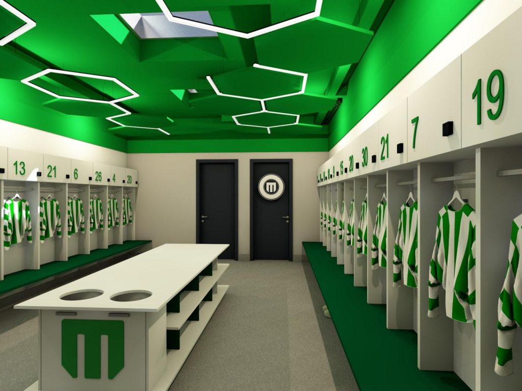 Futbola kluba FS Metta kluba treniņu centrs (Sāremas iela 1D) - Spordiväljak - visuaalne