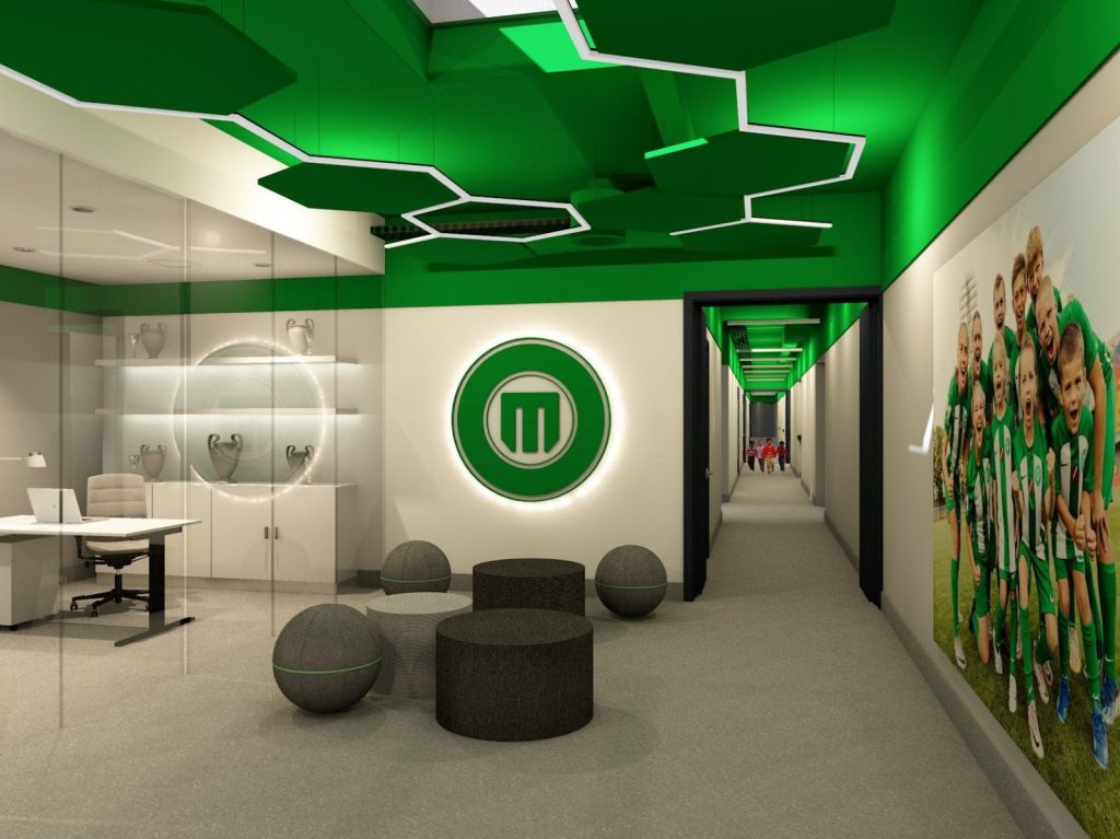 Futbola kluba FS Metta kluba treniņu centrs (Sāremas iela 1D) - Spordiväljak - visuaalne