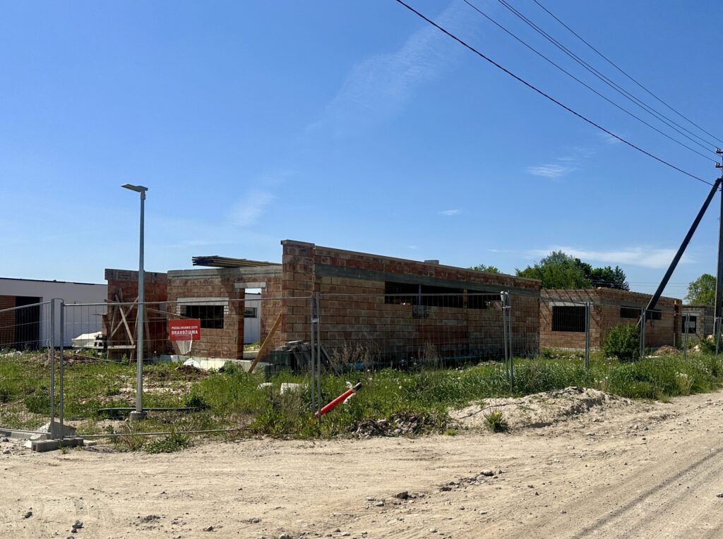 Garšvės slėnis (Pagaršvio aklg. ) - Private house community - construction photos