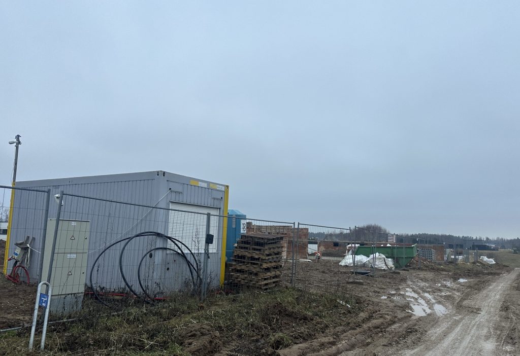 Garšvės slėnis (Pagaršvio aklg. ) - Private house community - construction photos