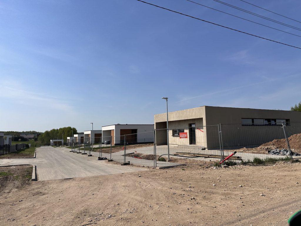 Garšvės slėnis (Pagaršvio aklg. ) - Private house community - construction photos