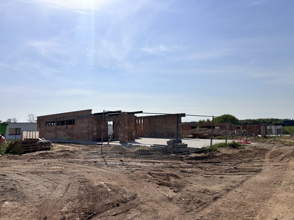 Garšvės slėnis (Pagaršvio aklg. ) - Private house community - construction photos