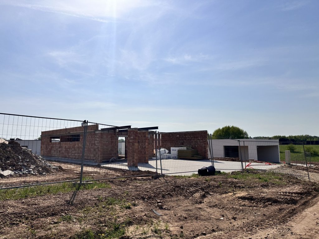 Garšvės slėnis (Pagaršvio aklg. ) - Private house community - construction photos