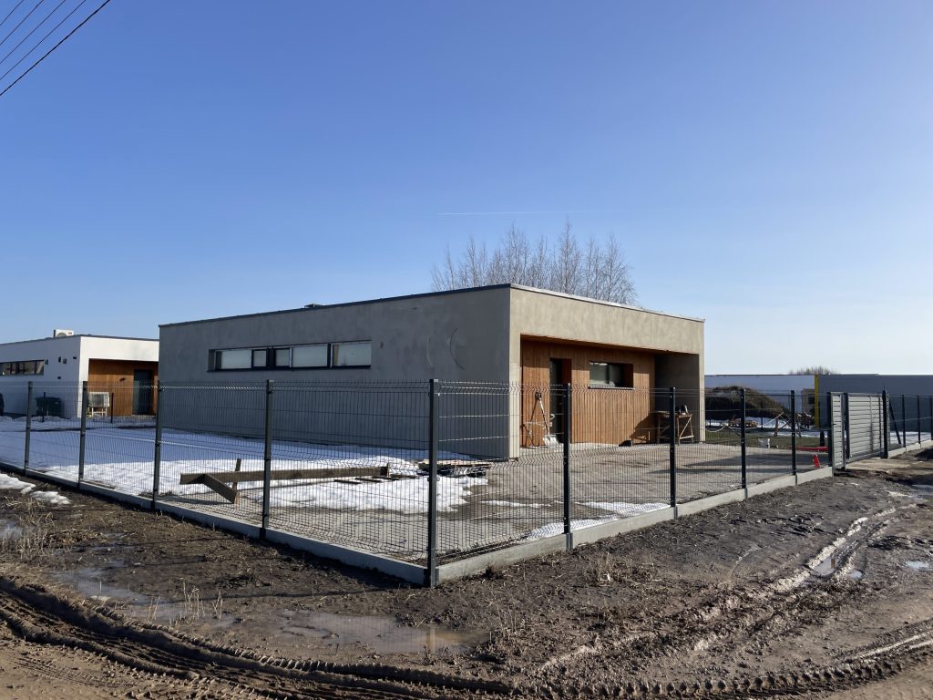 Garšvės slėnis (Pagaršvio aklg. ) - Private house community - construction photos